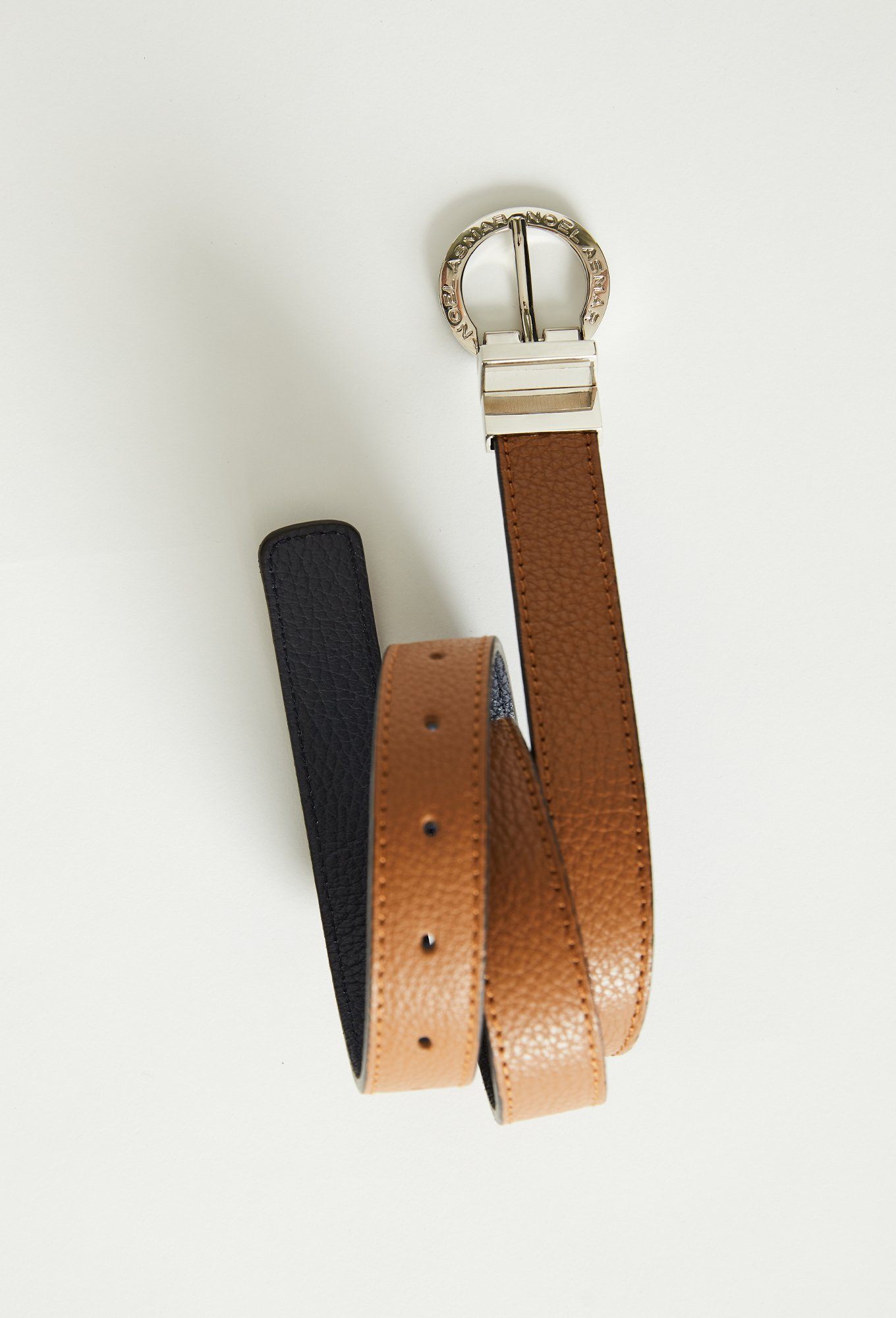 Signature leather belt