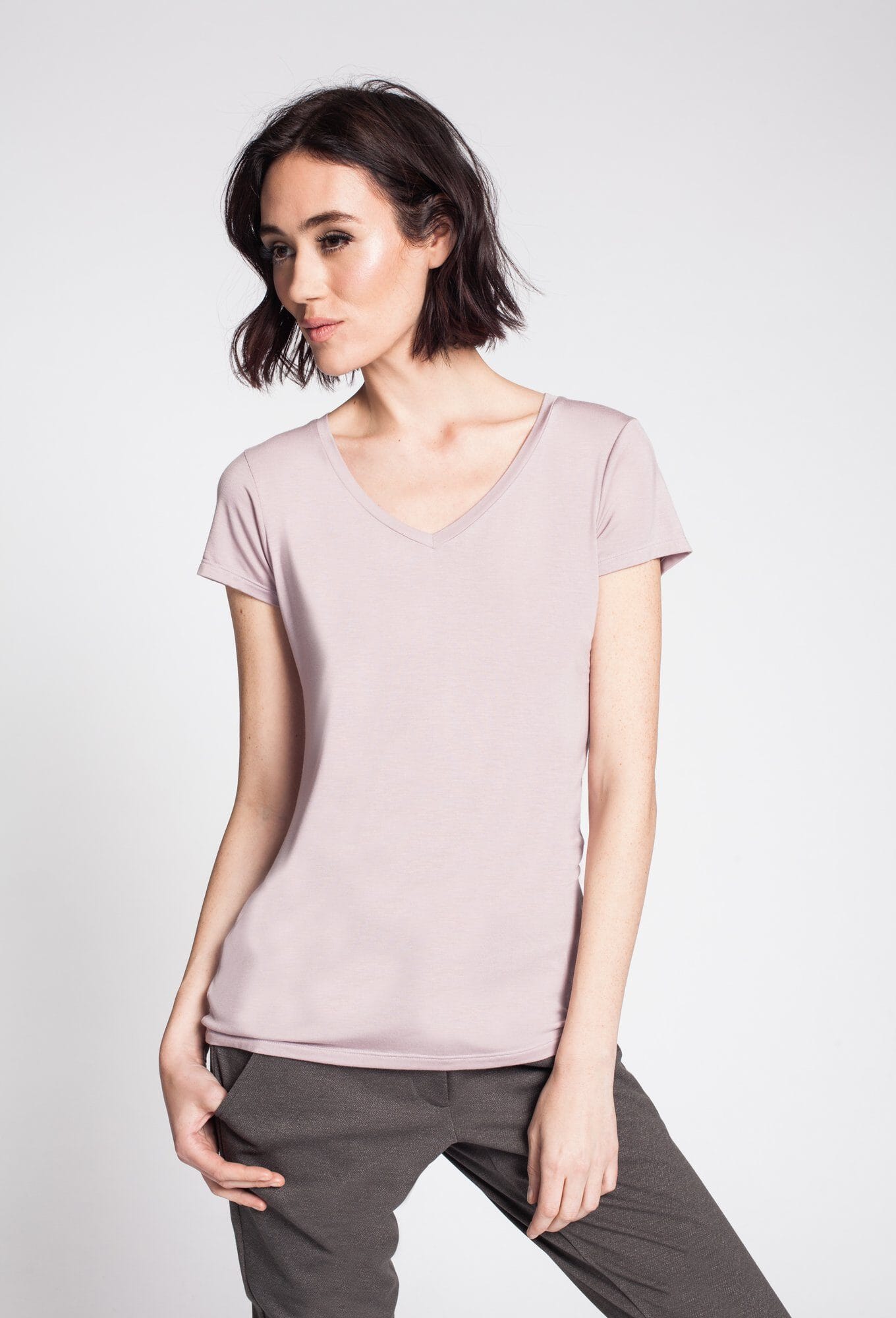 V-Neck Modal Tee