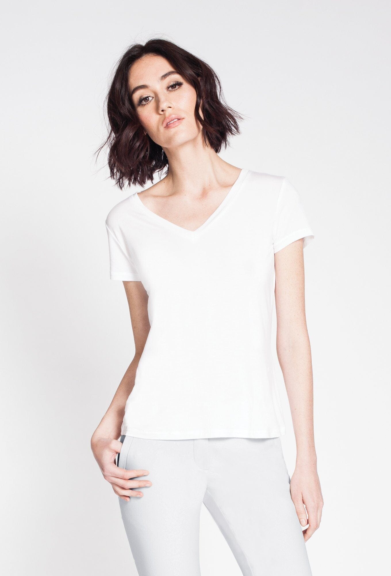 V-Neck Modal Tee