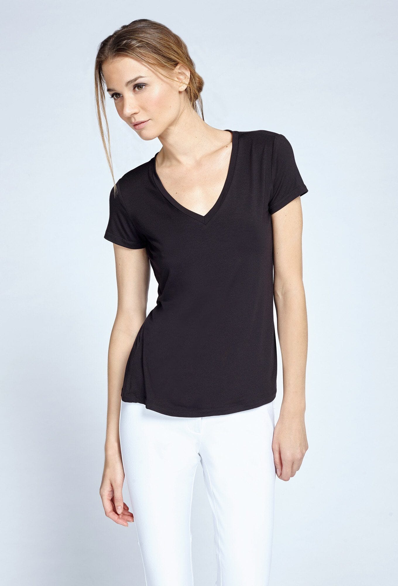 V-Neck Modal Tee