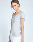 V-Neck Modal Tee