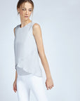 Sleeveless Layered Top