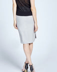 Linen Blend Skirt